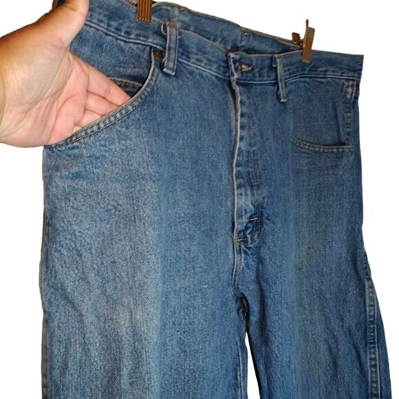 Wrangler Y2K Vintage Baggy Denim Jeans - Picture 5 of 6